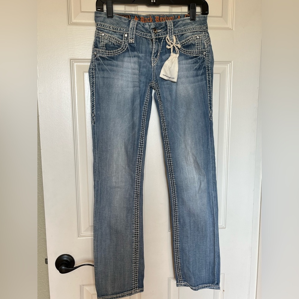 Rock Revival Scarlett Easy Crop Jeans 25